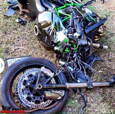 【请正确看待车辆事故车】黄龙600很无辜,进口大排也一样断!