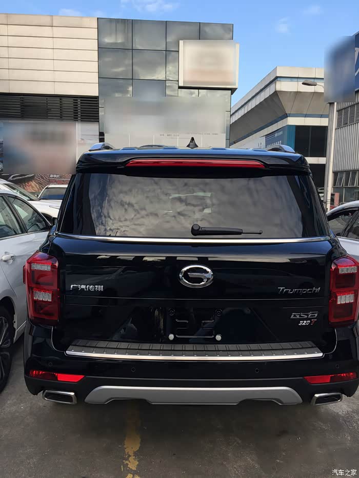 提车作业喜提传祺gs8人生第一台座驾大黑