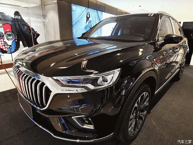 综合实力强劲的国产豪华suv,红旗hs5实拍