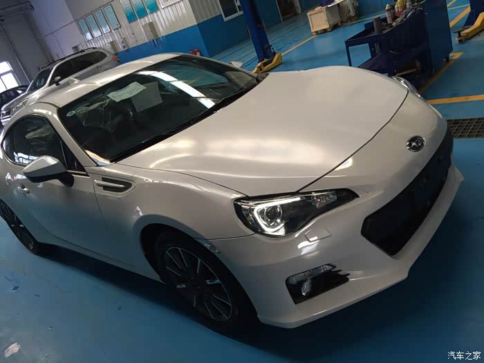 【图】白色的挺不错_斯巴鲁brz论坛_汽车之家论坛