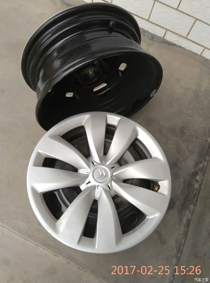 谁需要16款爱丽舍铁圈轮毂