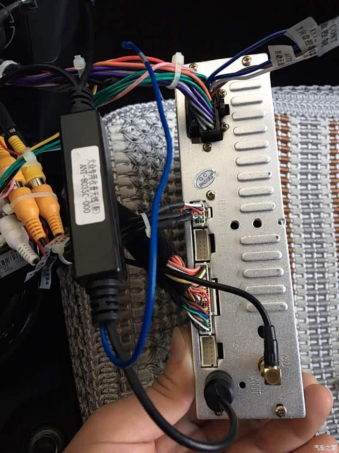 世嘉安装导航后关于收音机天线的疑问