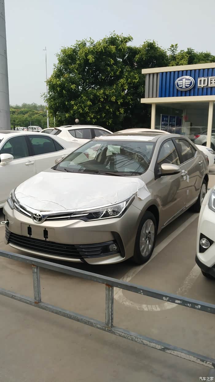 我就是金色卡罗拉新手提车记