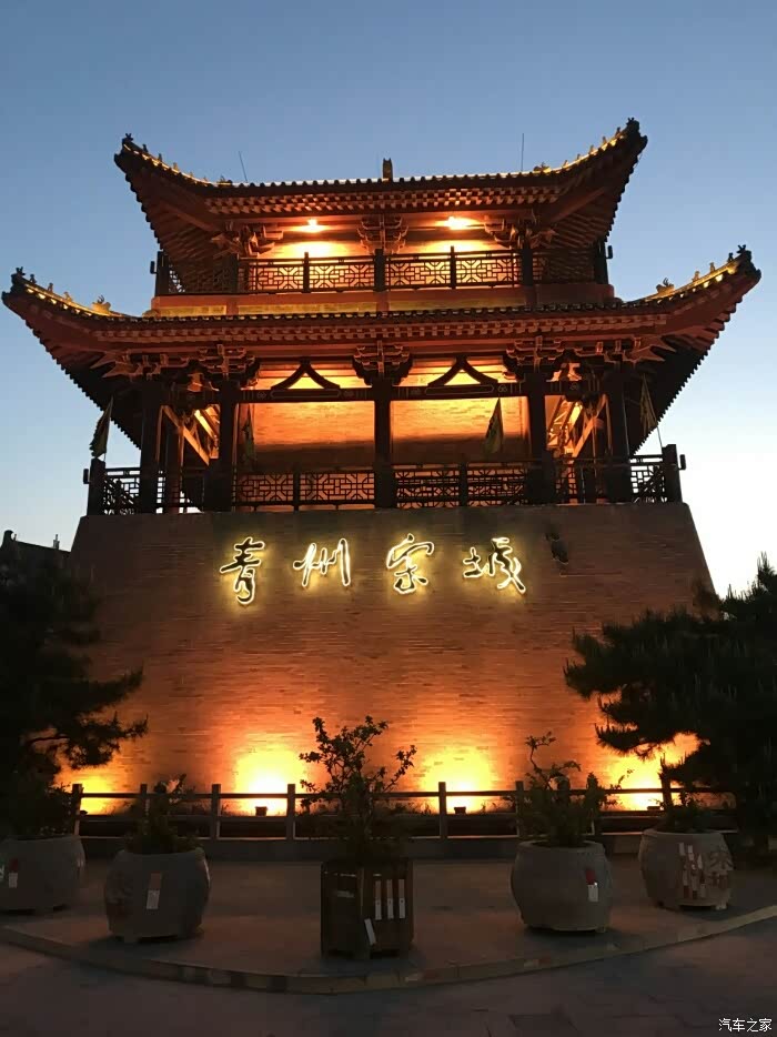 夜游青州宋城 感受古城魅力