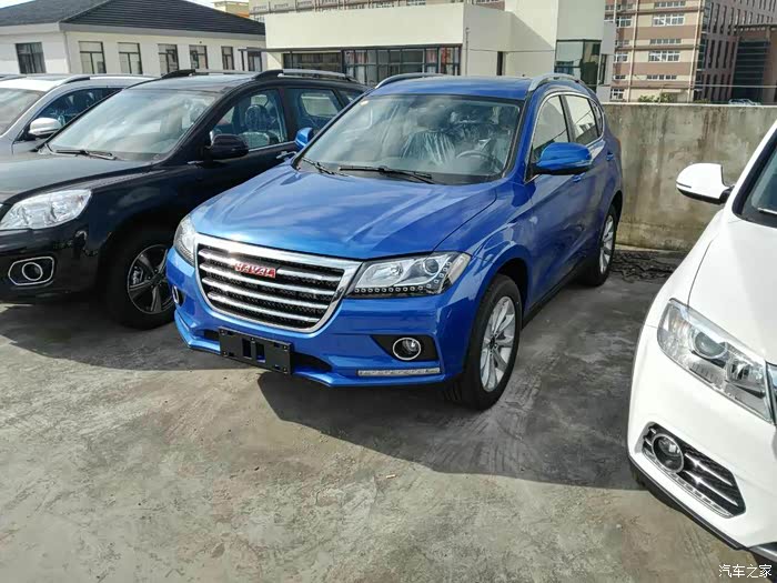 【图】车子到了,17款自动蓝色_哈弗h2论坛_汽车之家论坛