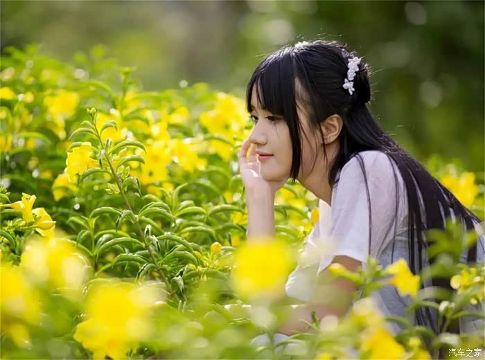 寻找春天的活力风景如画美女成群