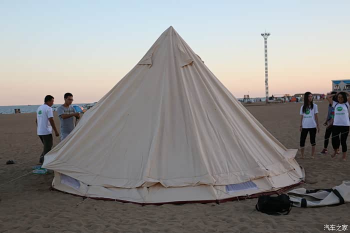 青春在路上露营南戴河