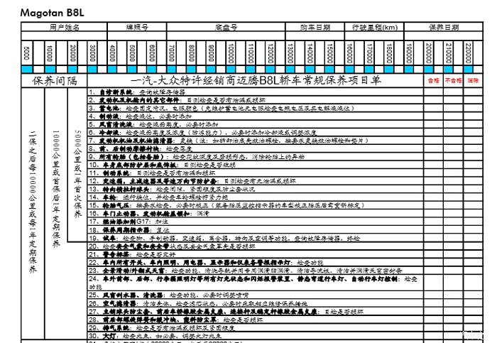 迈腾多久保养一次