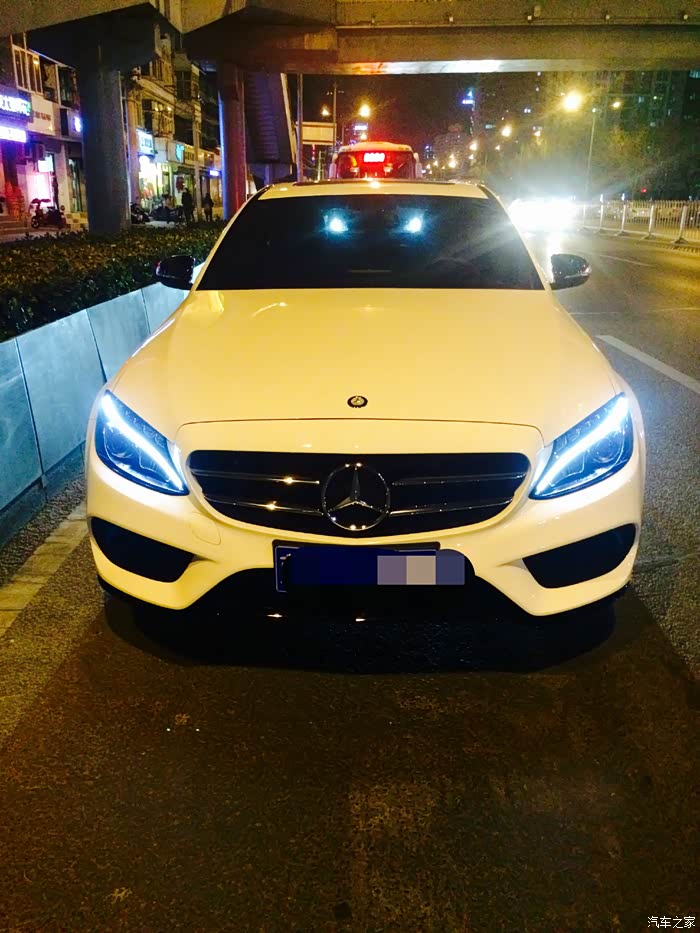 c200标轴提车作业我爱大白我爱我诗意的生活我爱北京奔驰