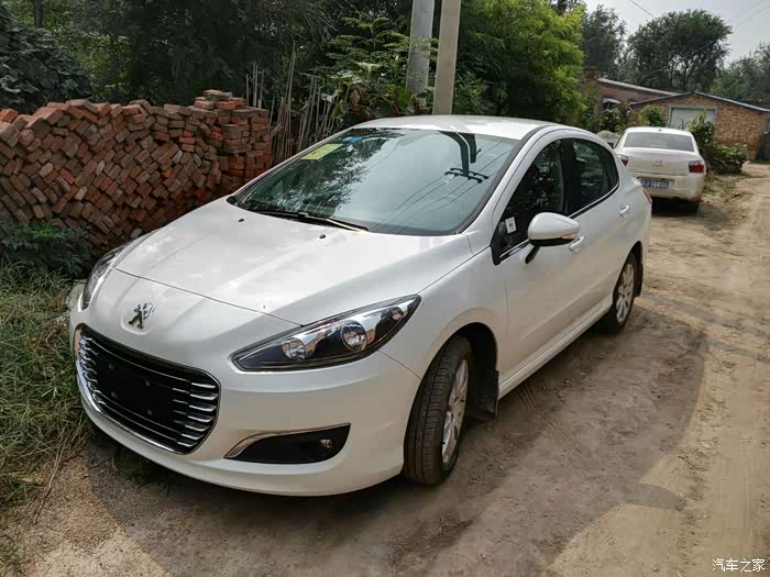 【图】14款提车上牌了,求认证_标致308论坛_汽车之家论坛