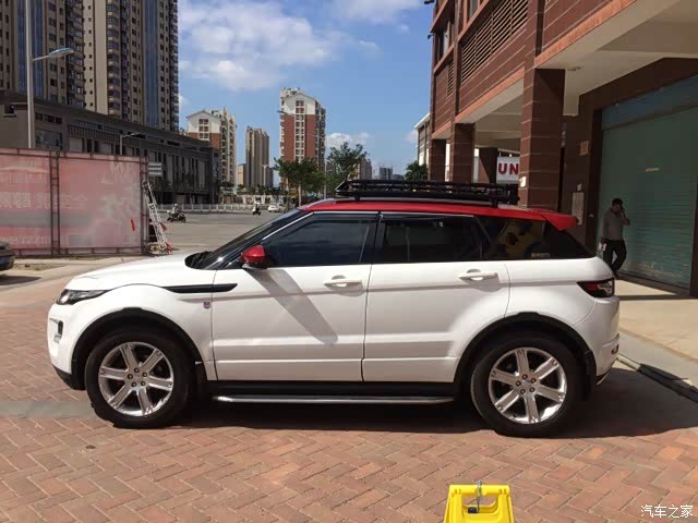 定做一个车顶行李架给极光增加一些野性