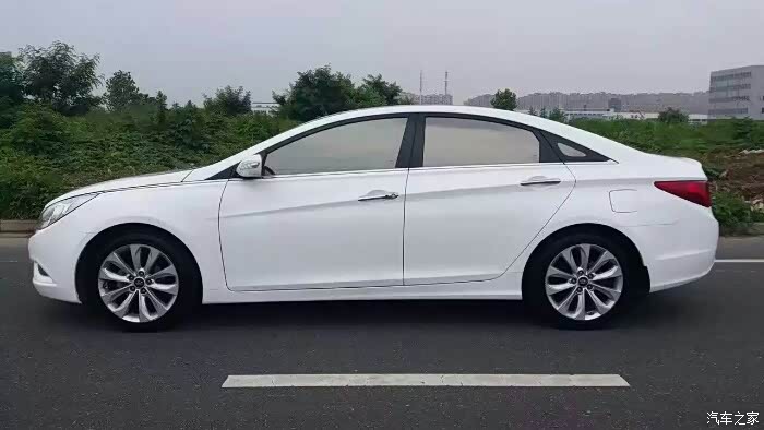 【图】索八白色大气优雅_索纳塔论坛_汽车之家论坛