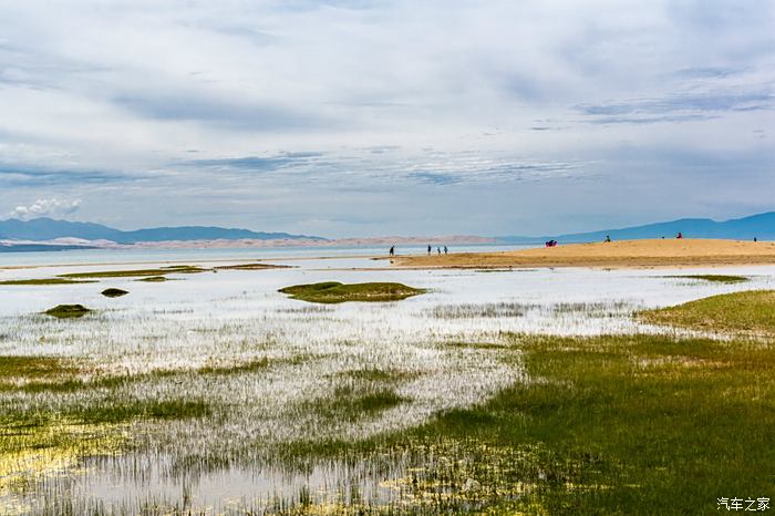 青海湖阴天的图片风景图片