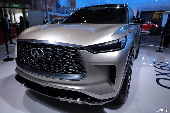 2021上海车展英菲尼迪的最新力作qx55