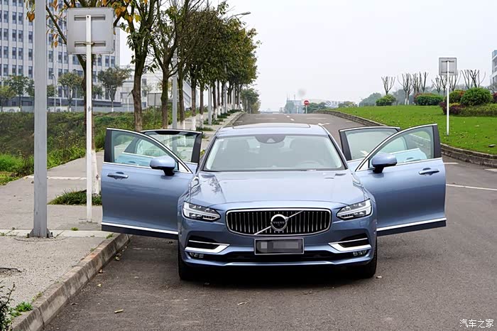 高能预警s90长轴贻贝蓝至尊版巨型提车作业超多高清大图