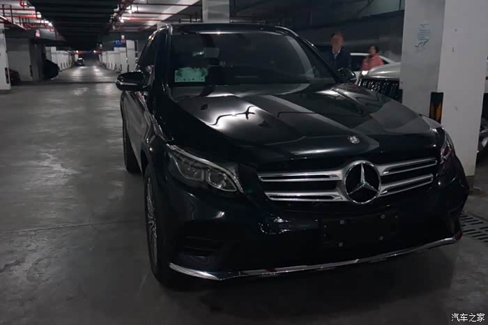 【图】终于提车,碳灰蓝,先小上一照_奔驰glc论坛_汽车之家论坛