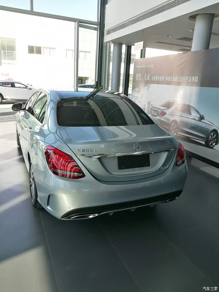 【图】提车啦,钻石银_奔驰c级论坛_汽车之家论坛