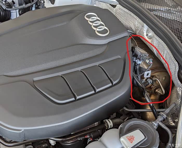 关于20款奥迪a4l颗粒捕捉器堵塞的问题