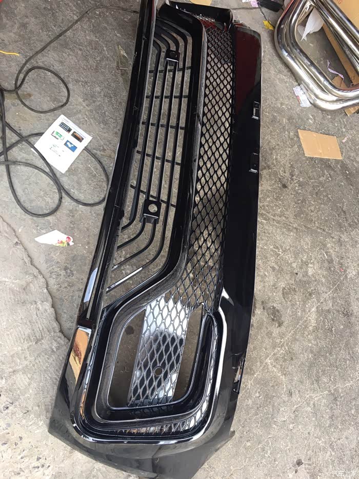 t600前后保险杠改装