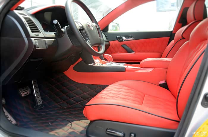 响应70周年,我的锐志也改个中国红内饰