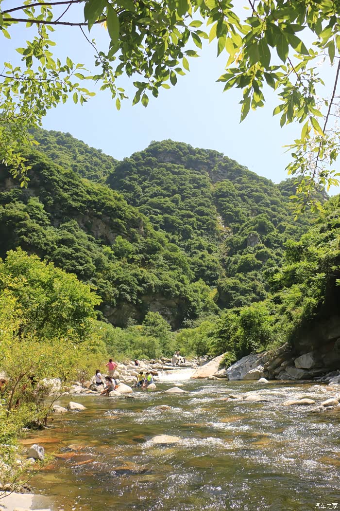 没有雾霾的日子秦岭高冠峪游玩小记