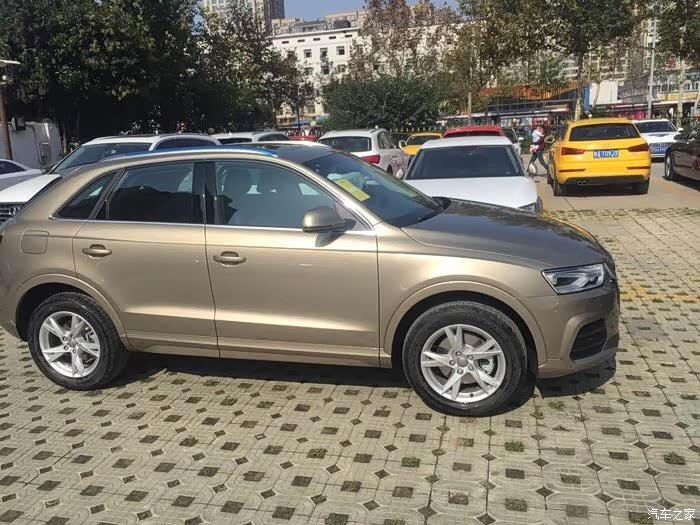 【图】请问大家q3流沙金是什么样的颜色,请发图片看一看,谢谢_奥迪q3