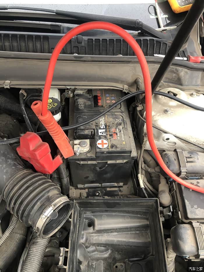 更换80安大电瓶