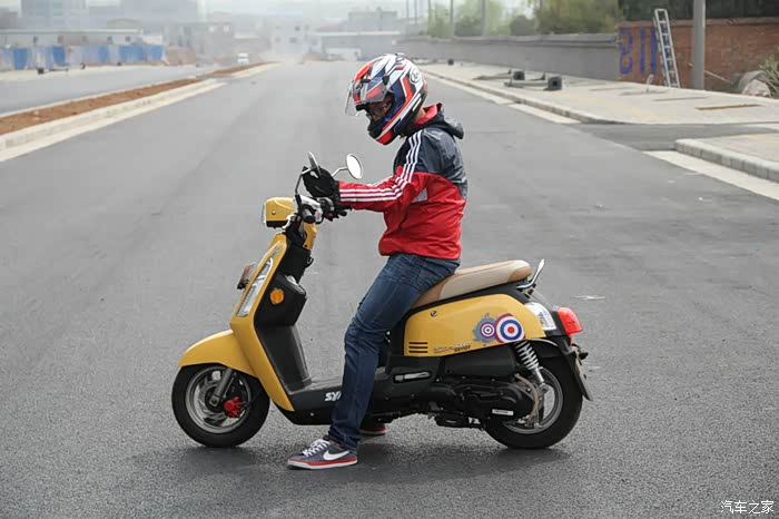 洛阳车友sym三阳tini110评测介绍