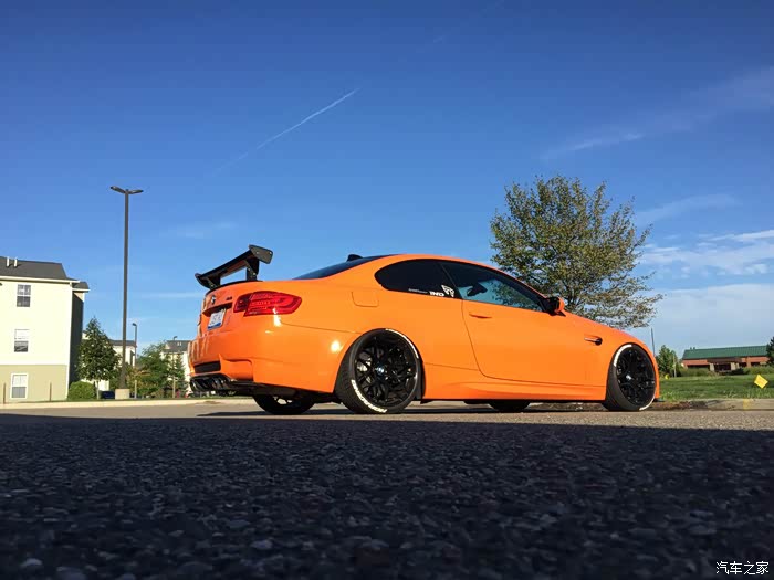 e92m3橙色最后的自然吸气赛道与改装160图
