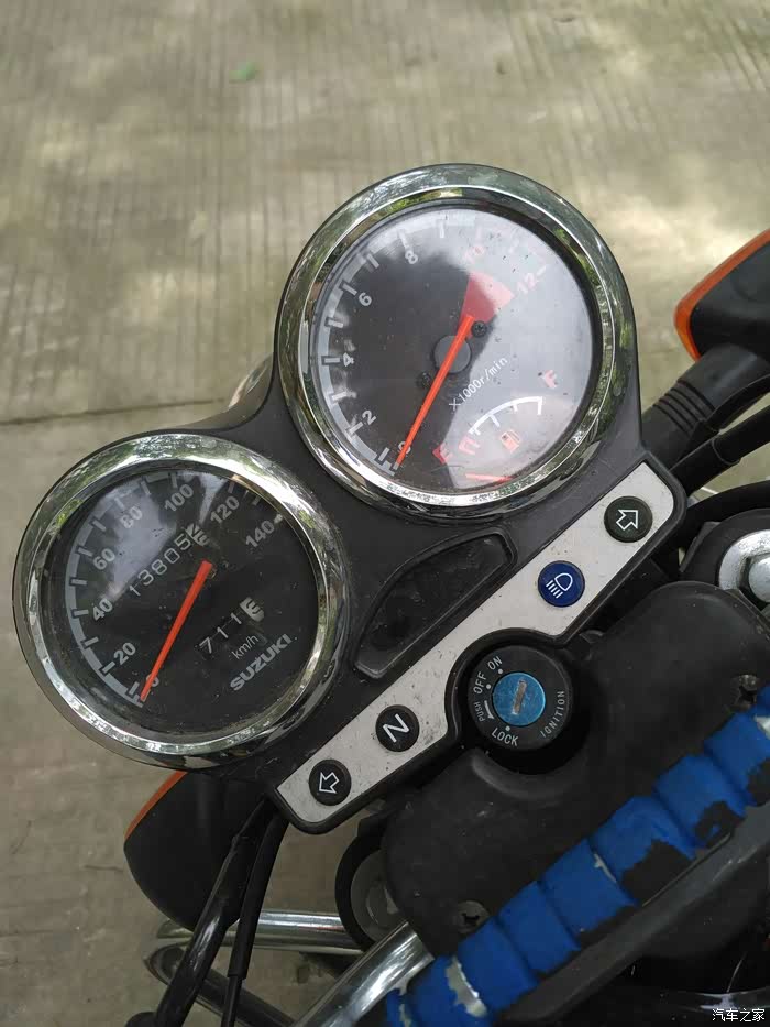 【图】轻骑铃木125发动机转速表_铃木摩托车论坛_汽车之家论坛