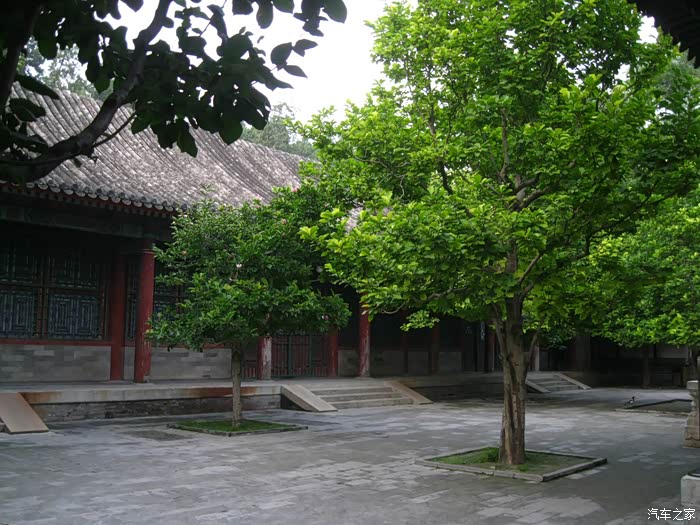 颐和园几张后园的景