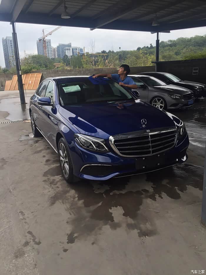宝石蓝.漂亮_奔驰e级论坛_汽车之家论坛