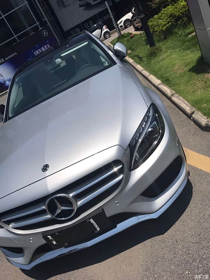 【图】c200l铱银,现车,江苏南通,价格贵了多少_奔驰c级论坛_汽车之家