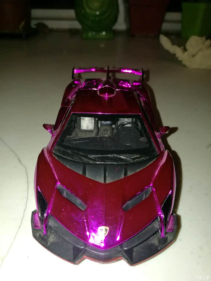 【图】我又来了啊哈哈,电镀粉兰博基尼!_模型论坛_汽车之家论坛