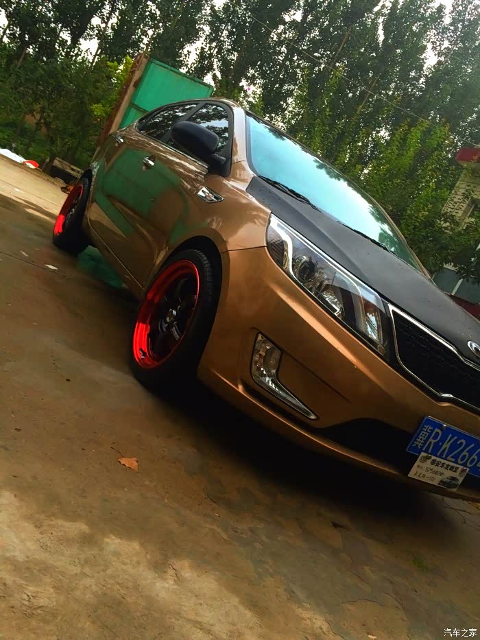 【图】k2轮毂 改_起亚k2论坛_汽车之家论坛