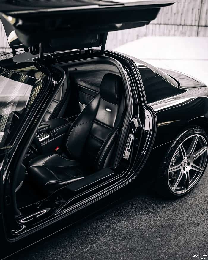 【图】sls amg 霸气十足的黑武士._奔驰sl级论坛_汽车之家论坛