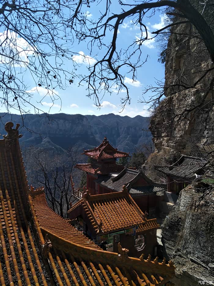 石家庄cs35车友会车友会游天桂山青龙道观