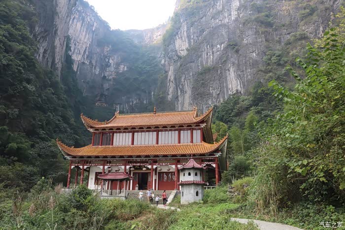 拜访仙人府蹬门观音崖