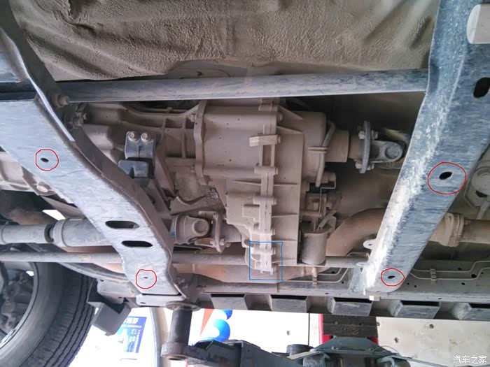 自己动手测量设计制作安装哈弗h5分动箱护板