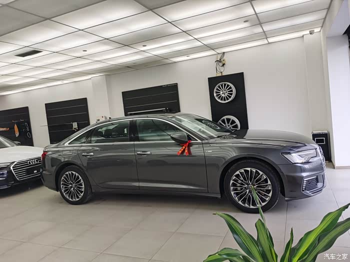 【图】就是喜欢a6l天空灰低调的奢华_奥迪a6l新能源论坛_汽车之家论坛