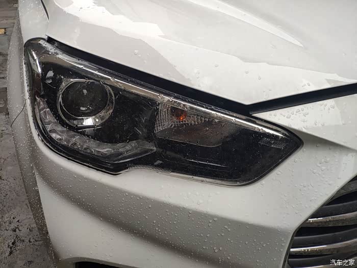 【图】北京现代2020款ix35两驱畅享版卤素大灯升级氙气灯_北京现代