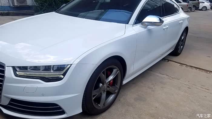 【图】提车差不多一年,改rs包围 银耳_奥迪a7论坛_汽车之家论坛