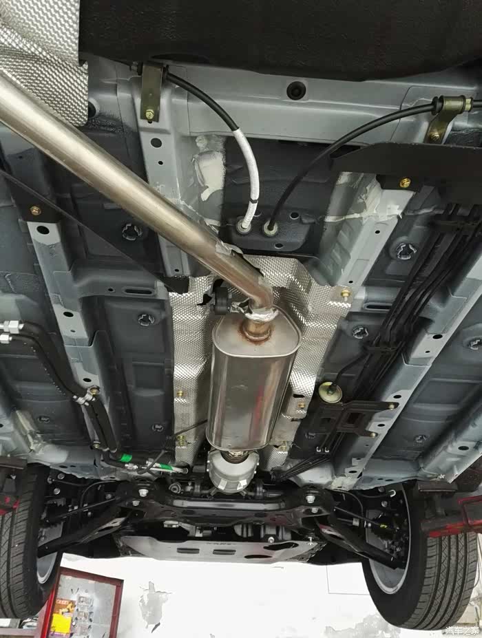 【图】底盘装甲装发动机下护板_东风风光580论坛_汽车之家论坛