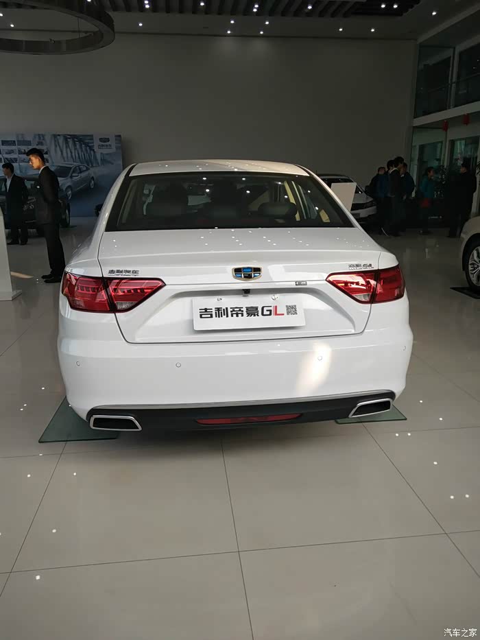 帝豪gl1.3t自动精英型提车了.