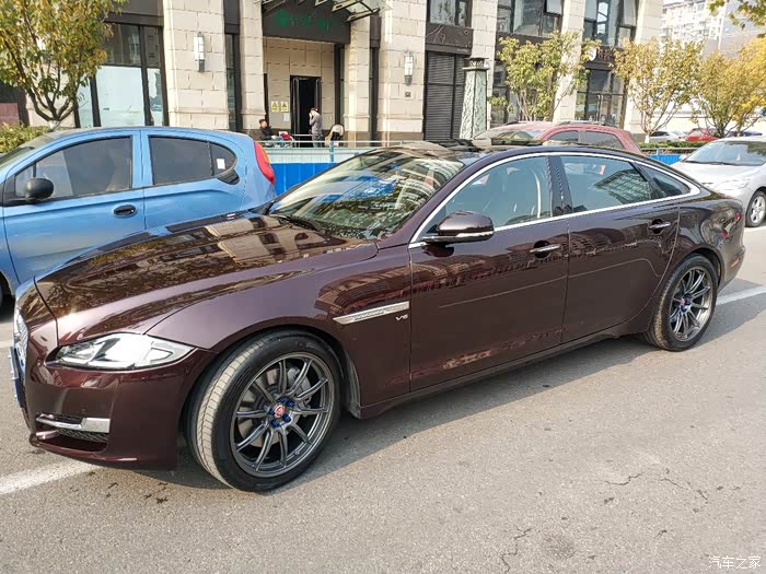 捷豹xjl30t换锻造轮毂爱我所爱