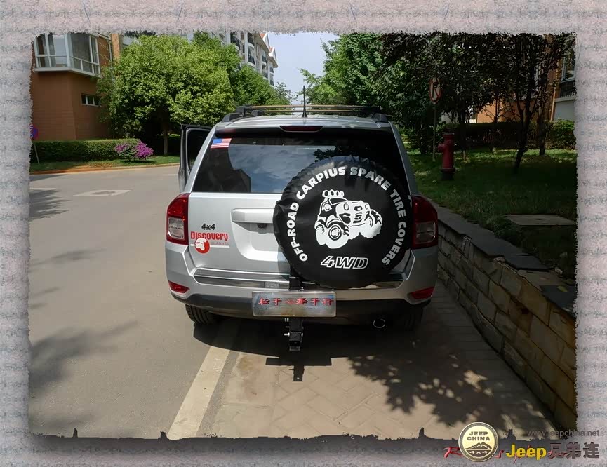 自由客能不能改后挂轮胎,感觉应该很帅