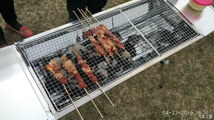 周末黄壁庄水库烧烤记