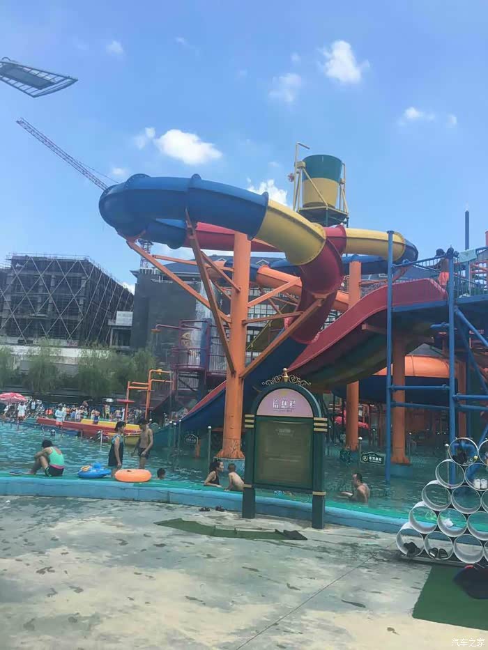 金华新帝豪车友会第四次车友聚会九峰水上乐园自驾游