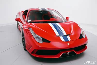ferrari 458 speciale,拉花增色不少.