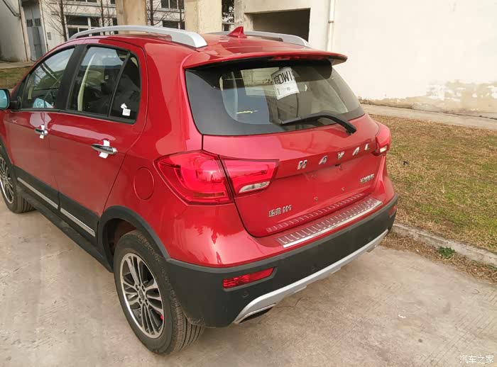 【图】提车了 小姨子 红色_哈弗h1论坛_汽车之家论坛